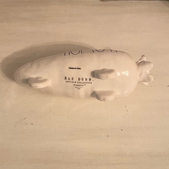 Rae Dunn HOP TO IT Bunny and Carrot Easter Decor - Picture 2 of 3